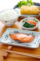 typical japanese breakfast image