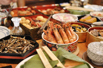 Japanese New year's foods