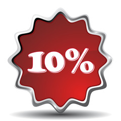 10 PERCENT ICON