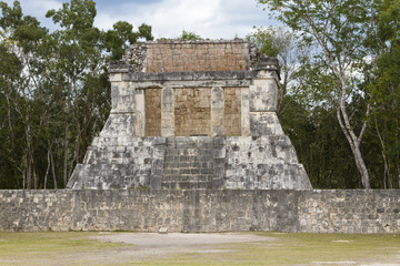 Chichen Itza, part of the Great Ball Court