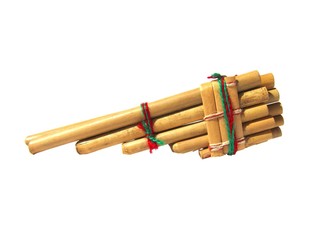 Pan flute, flauta de pan o siku.
