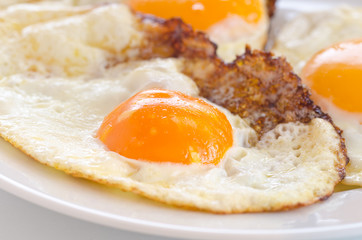 Fried eggs