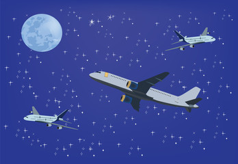 Naklejka premium trasporto aereo