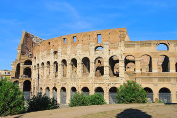 Fototapeta na wymiar Kolosseum Rom - Rom Colosseum 06