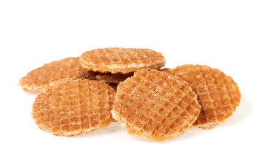 Mini Karamell Waffeln