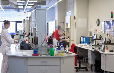 Лаборатория качества на пивзаводе