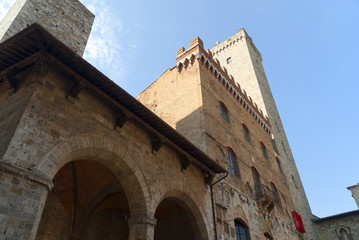 Medieval Tower in San Gimignano Italy