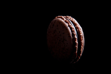 Chocolate macaron