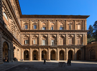 Fototapeta premium The Palazzo Pitti, Florence, Italy