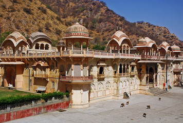 Fototapeta premium Jaipur, Sisodia Rani Ka Bagh - Rajasthan - India