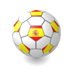 Obraz premium spanish footbal