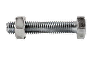 steel bolt and nut