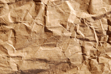 Crumpled paperbag
