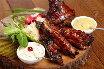delicious BBQ ribs