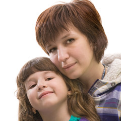 mother and daughter