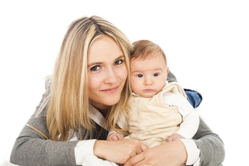 Young Woman with baby
