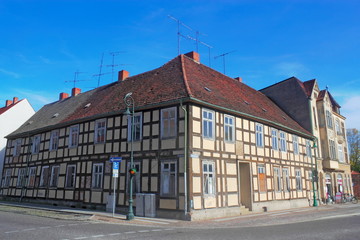 Wittstock, Altes Fachwerkhaus
