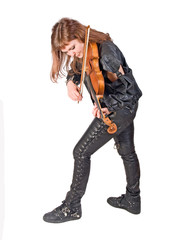 Fototapeta premium rocker woman