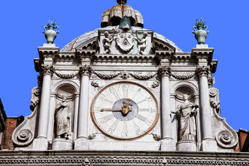iiitalie,venise : san marco  : horloge