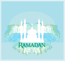 Ramadan background - mosque