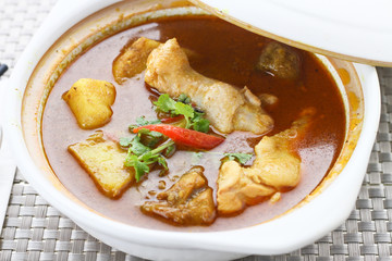 Stewed chicken