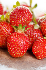 fresh strawberries