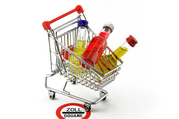 flaschen am zoll