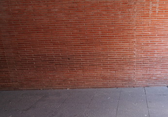 MURO DI MATTONI COME SFONDO