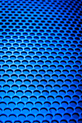 abstract metallic grid