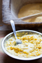 Hot polenta