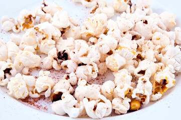 Spiced pop corn