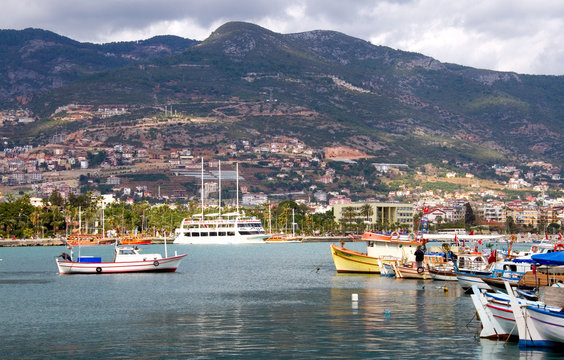 Hafen in Alanya - Türkei