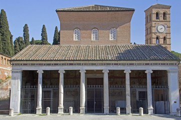 Fototapeta premium Basilica di San Lorenzo Fuori le Mura
