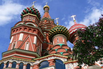 Fototapeta na wymiar Moscow · St Basil's Cathedral
