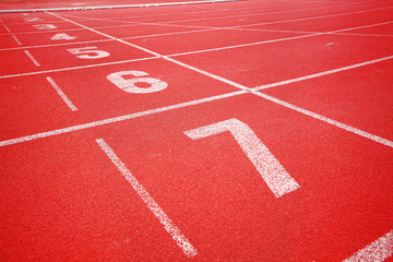 Fototapeta premium Running track