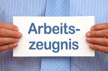 Arbeitszeugnis