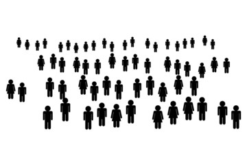 Naklejka premium Versammlung