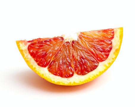 red orange close up