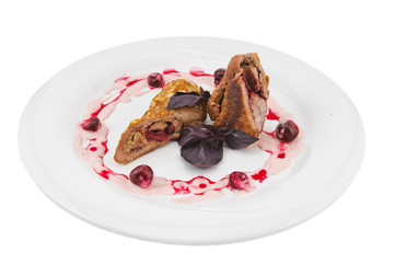 veal in cherry sauce