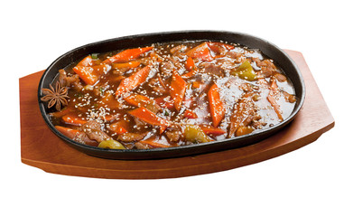 beef with vegetable