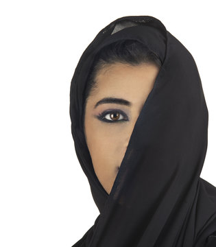 beautiful stylish islamic girl wearing hijab