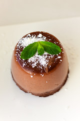 Pannacotta close-up