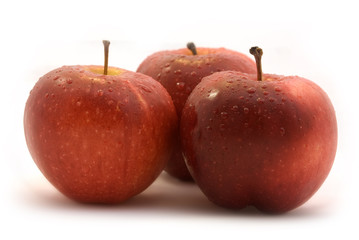 red apple