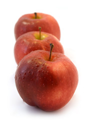 red apple