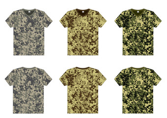 Men's Military T-Shirts v-neck