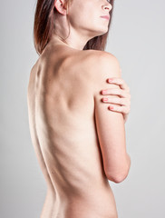 Fototapeta premium woman's bare back