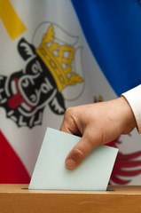 Wahlurne Mecklenburg Vorpommern