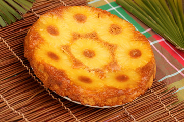 gâteau aux ananas caramélisés 9