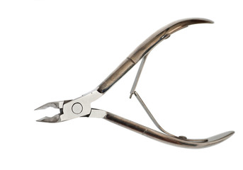 Metal manicure nippers