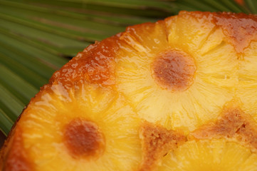 gâteau aux ananas caramélisés 5